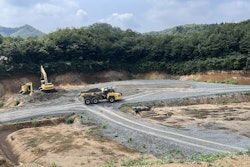 HM400 articulated dump truck operates autonomously during testing