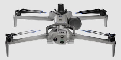 The Skydio X10 quadcopter drone