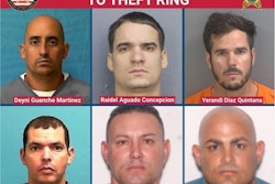Image includes mugshots of latest arrests in relation to theft ring: Deyni Guanche Martinez, Raidel Aguado Concepcion,Yerandi Diaz Quintana, Rodolfo Boix Fonseca, Atalier Moncho and Alberto Lugo Nordarse.