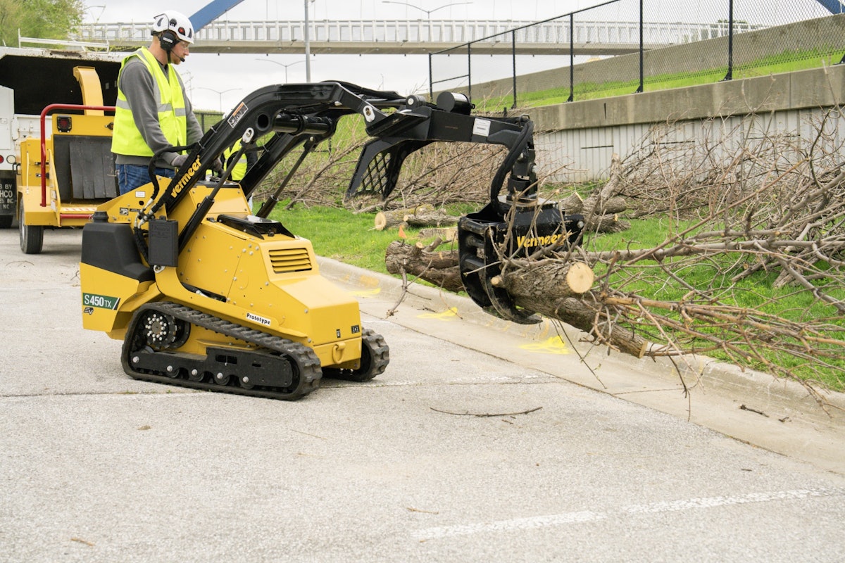 Vermeer Reveals Electric Mini Skid Steer, Brush Chipper & Stump Cutter