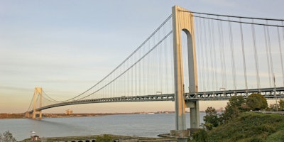 The Verrazzano-Narrows Bridge celebrated its 60th anniversary last year.