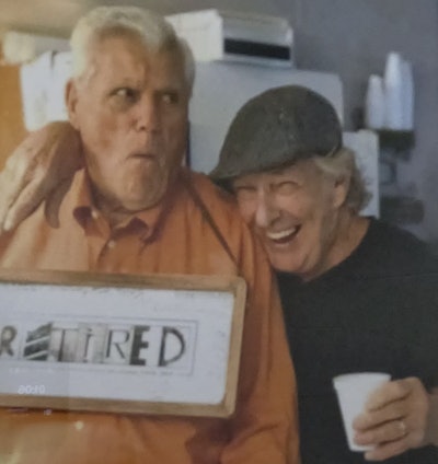 Al Sartin (left) and James Kornegay