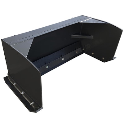 Cid Mini Skid Steer Snow Pusher