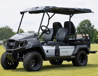 Deere Gator Electric Crew Gray