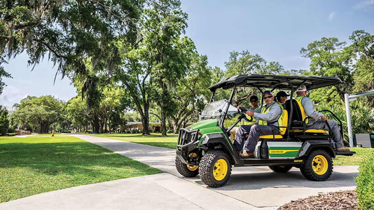Deere Goes All-Electric with New 2-Seater and 4-Seater GX Gator UTVs