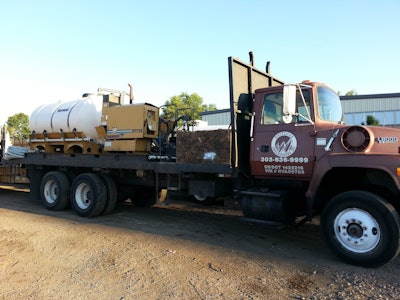 An early truck in Diversified Underground's fleet.