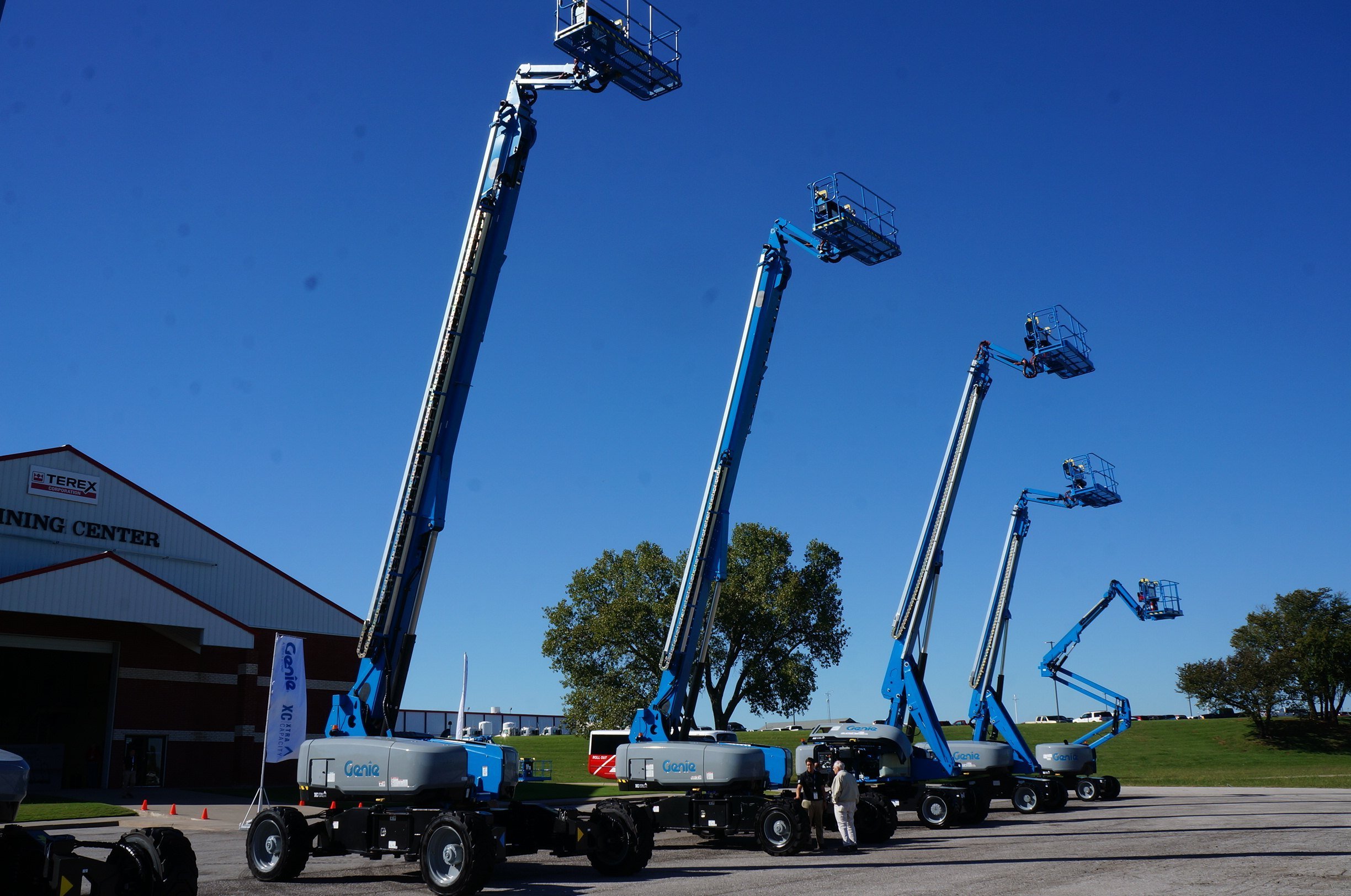 Terex will look to sell or spin off its aerial work platform business, sold under the Genie brand.