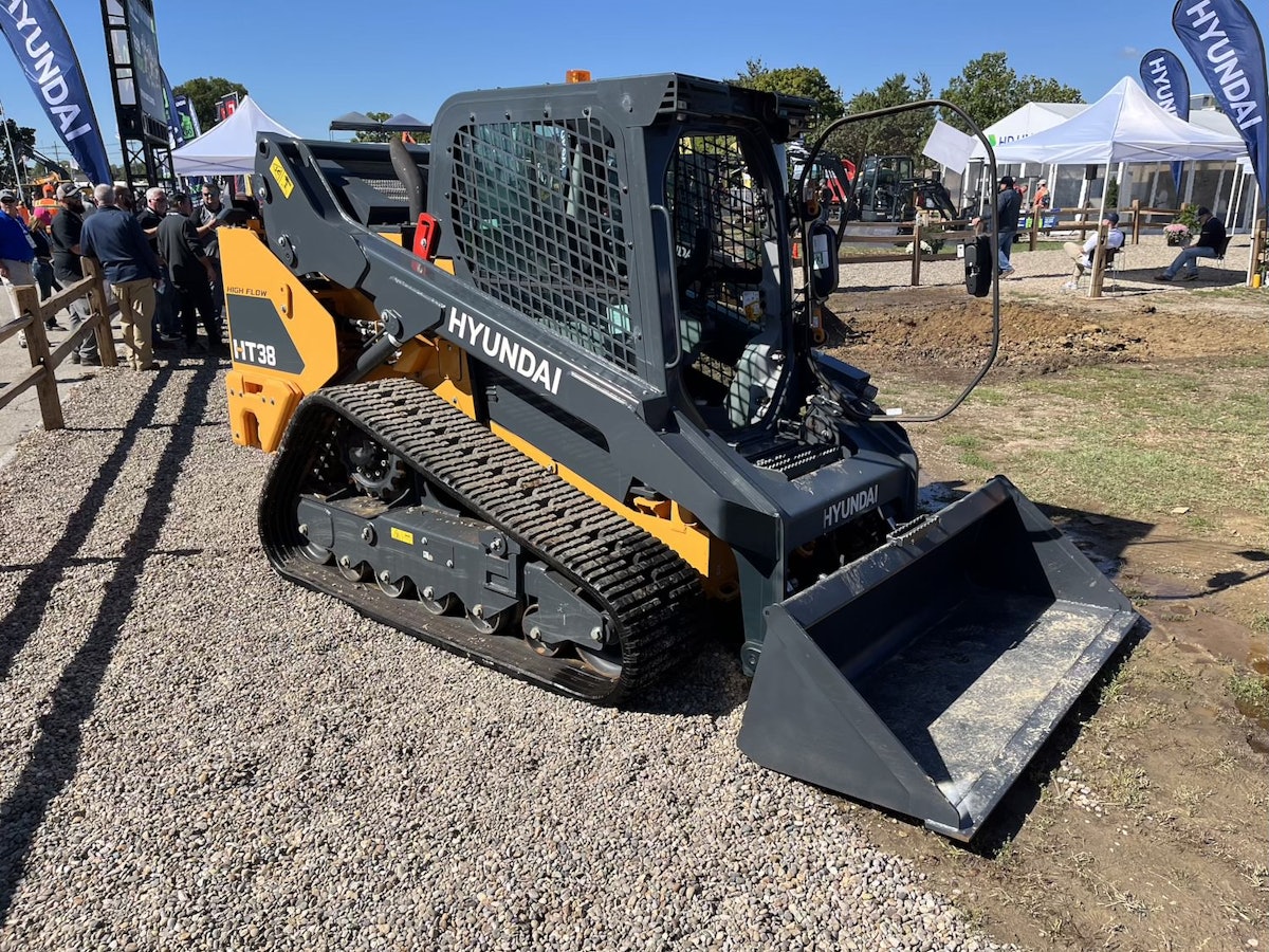 HD Hyundai Debuts Its Largest Compact Track Loader: the HT38