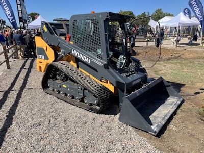 The new 12,785-pound HD Hyundai HT38 gets 115 horsepower for high lifting capacity, big pushing performance and the ability to run a variety of attachments.