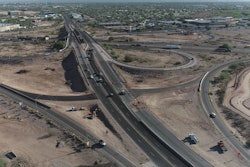 Work on the $600 million project, seen here, began in June 2025.