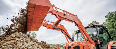 Kubota's new LA806 loader for its Grand L70 tractors