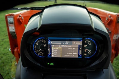Kubota Grand L Tractor Display