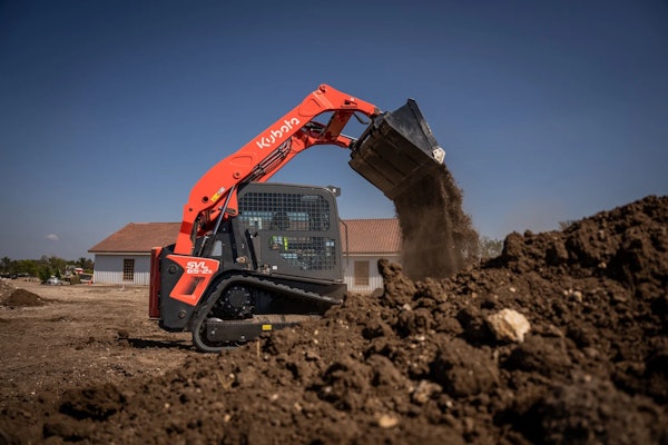 Kubota added new operator comfort and performance features to the SVL65-2s that are found on its larger next-gen compact loaders.