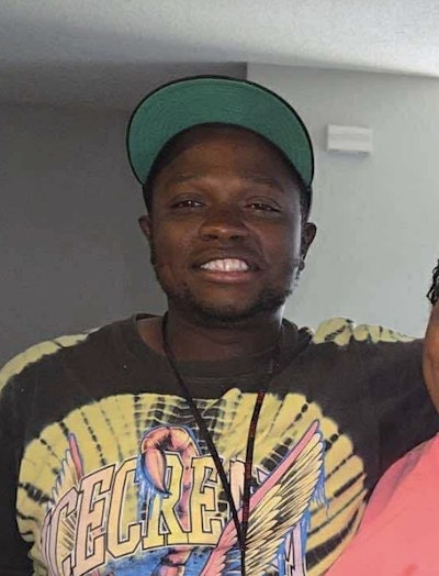 Pierre Raymon Mack, 29, was struck September 24 by a reversing truck in a road work zone along I-35.