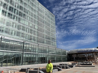 NC Communications wired this 10-story building in downtown Raleigh for the North Carolina Department of Health and Human Services