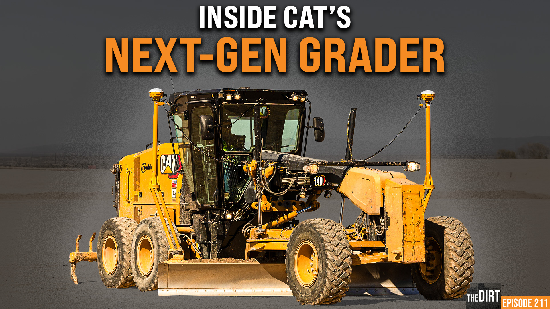 Next Gen Cat 140 Motor Grader