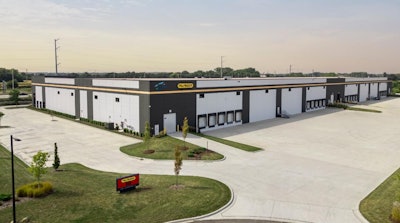 The new Palfinger facility in Huntley, Illinois