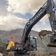 Deliveries of large Volvo equipment like the EC260 were down in the third quarter.