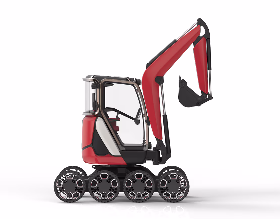 Yanmar's YPV-C excavator design concept