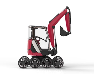 Yanmar's YPV-C excavator design concept