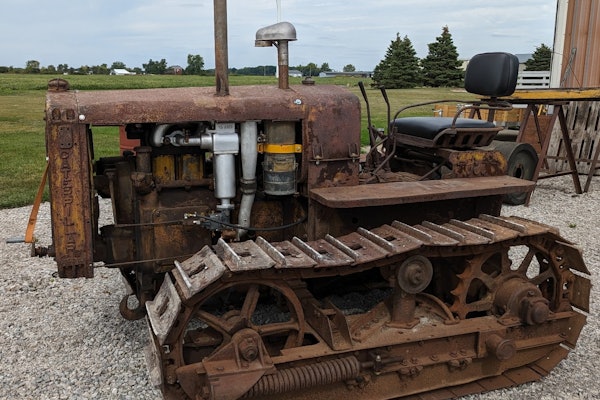 Kenny Walker's 1930 Caterpillar Thirty has been well-maintained over its 95 years, spending most of its time on a family farm in California.