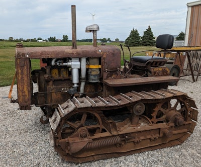 Kenny Walker's 1930 Caterpillar Thirty has been well-maintained over its 95 years, spending most of its time on a family farm in California.