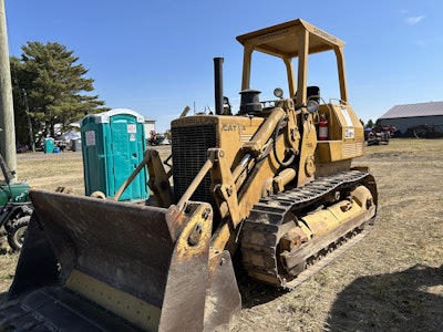 1967 Cat 955 K Traxcator Front Side