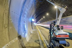 Three Baubots were used to upgrade the Autobahn’s Engelberg Tunnel by automatically drilling more than 9,000 holes.