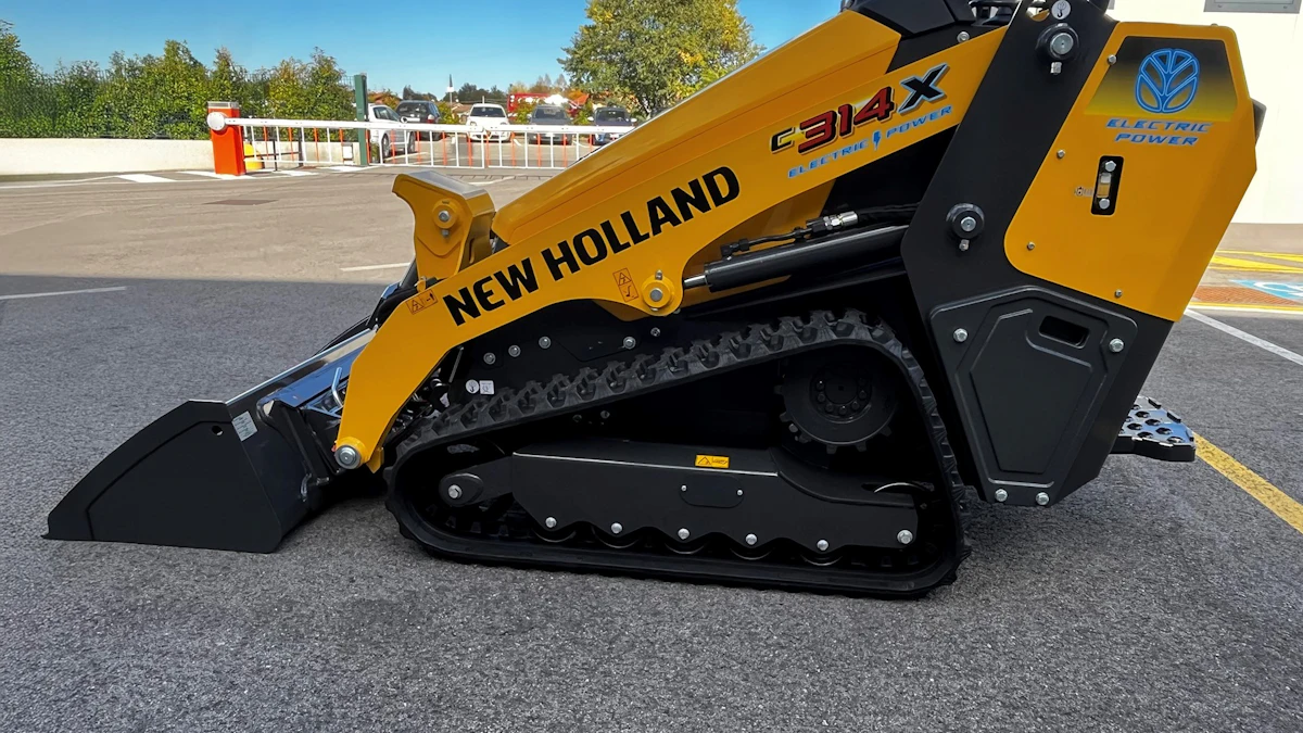 New Holland Previews C314X Electric Mini Track Loader