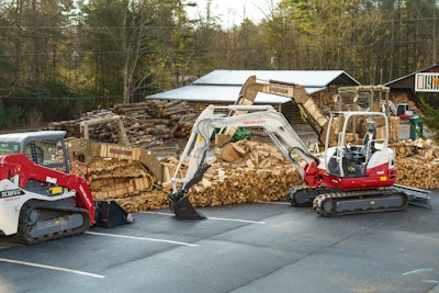 'You’ve got to try to outdo yourself every year,' says Josh Crawford of the firewood art, which helps raise money for the Summit Charter School.