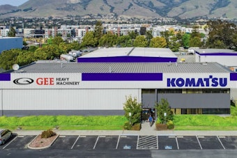 The former Gee Heavy Machinery location in Fremont, California.