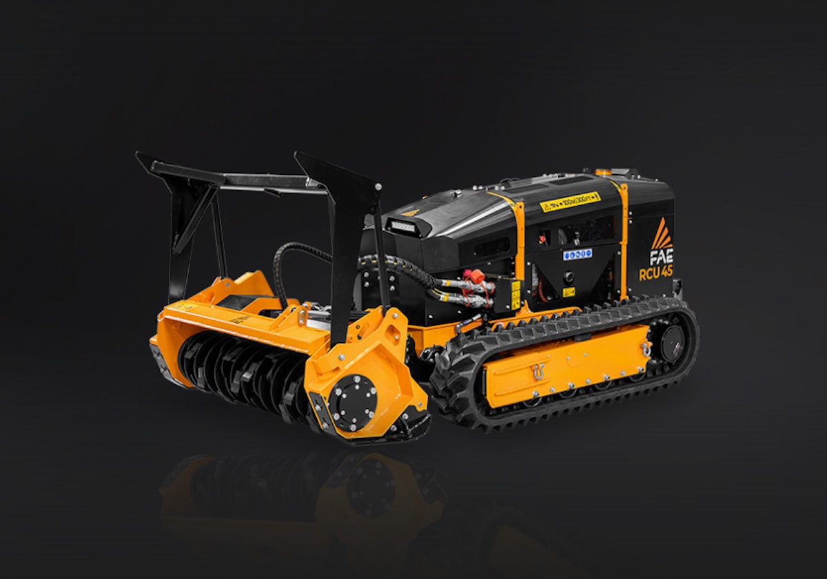 FAE Debuts Its Smallest Remote-Controlled Tracked Carrier, the RCU45