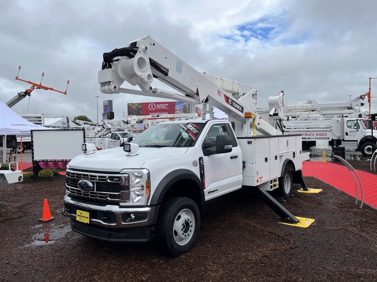 Terex Launches TRX Telescopic Bucket Trucks with Lighter Booms, More Payload