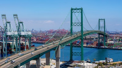 Upgrades coming to the Vincent Thomas Bridge in Los Angeles include a new deck, seismic sensors, railings, fences and a median barrier.