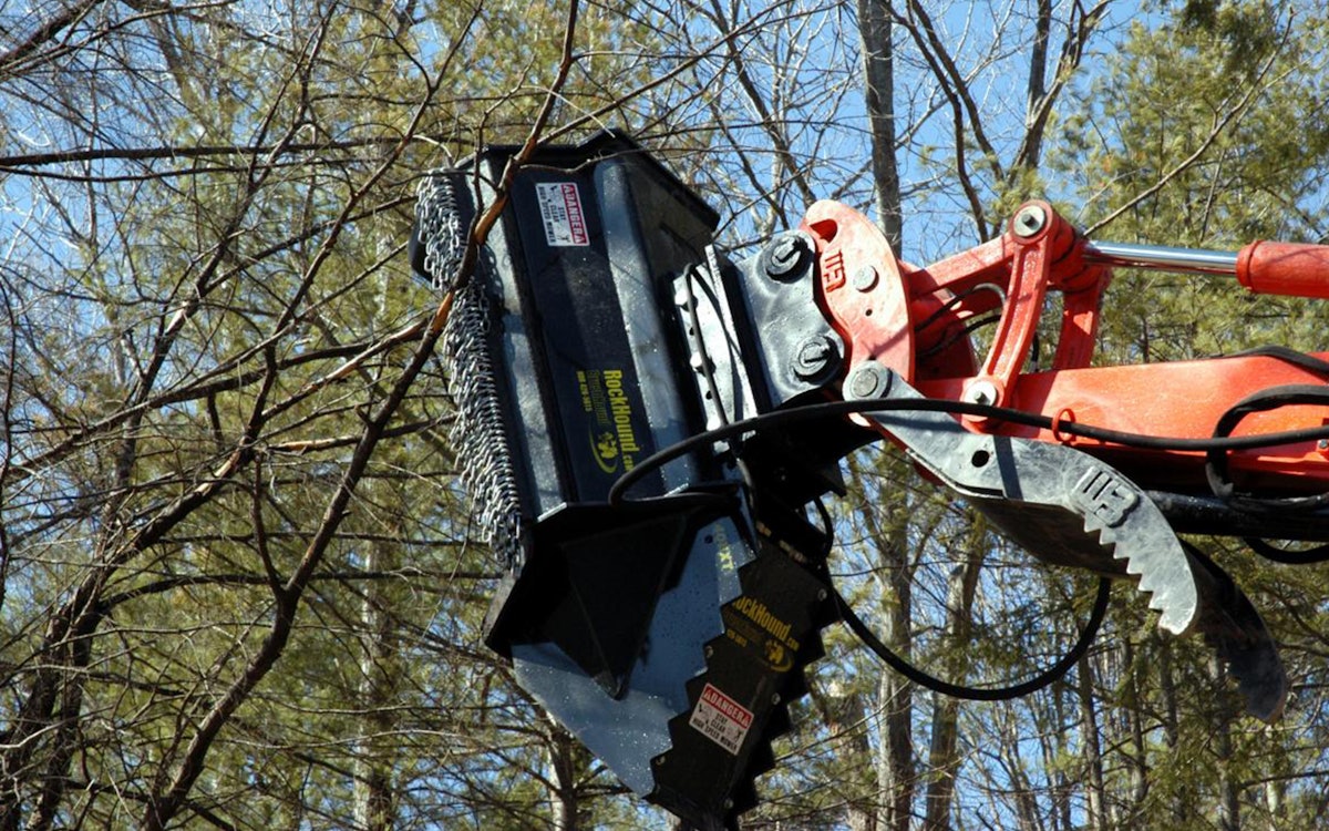 Werk Brau Debuts 40EX-HD Brush Shredder for Compact Excavators and Backhoes