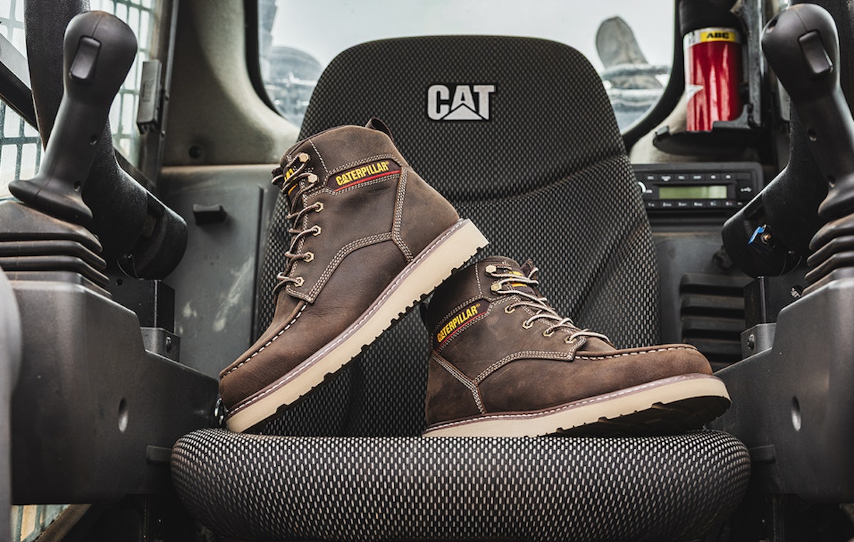 4th Day of Construction Gifts: Cat Reclaimer Wedge Boots
