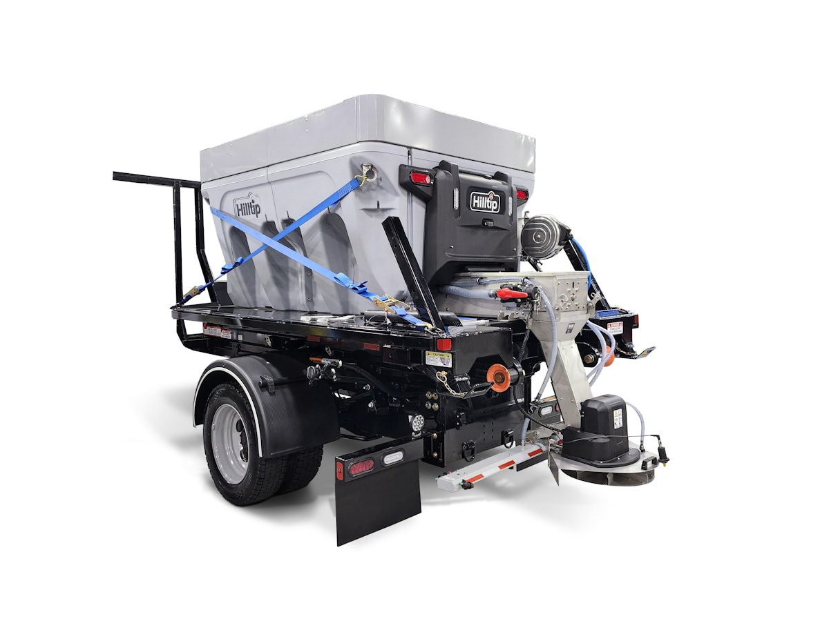 Hilltip Intros Extended-Auger Spreaders That Better Fit Truck Beds