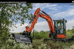 Kubota's new KX040-5 mini excavator was the most-viewed 'Closer Look' video of 2025 on equipmentworld.com.