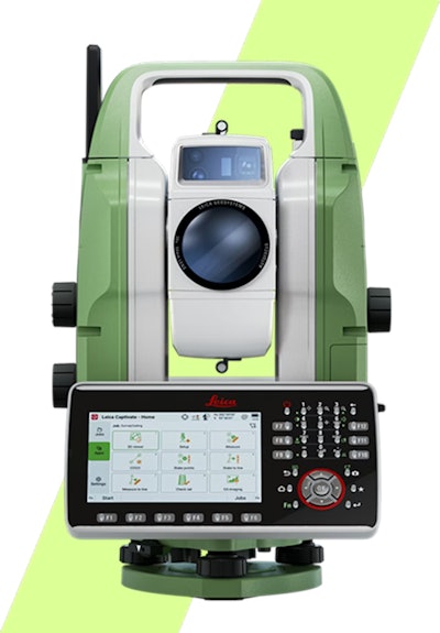 Leica Ts20 Total Station 1 34 T