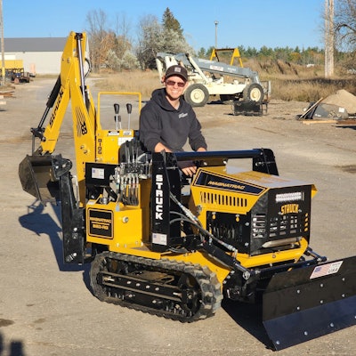 Greg Linsmeyer bought the Struck Corporation a year ago and released an all-new lineup of mini dozers for 2025.