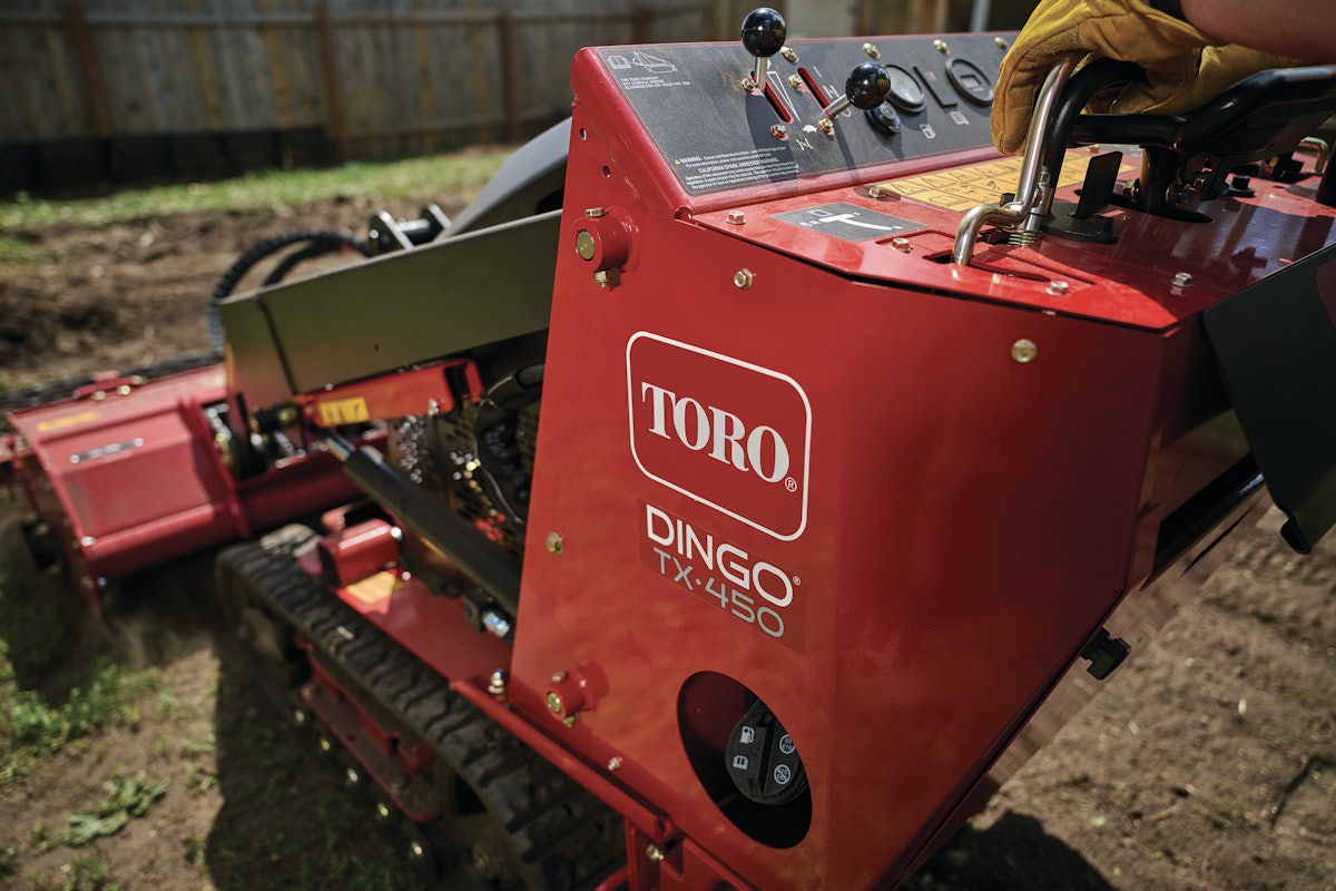 Toro Launches Redesigned Dingo TX450 and TX550 Compact Utility Loaders