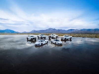 The 2026 Stars & Steel Collection lineup of Chevy pickups and Corvettes is scheduled to enter production in spring.