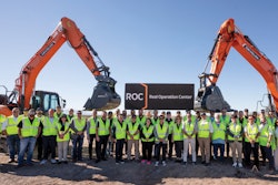 The groundbreaking of Develon's new Real Operations Center.