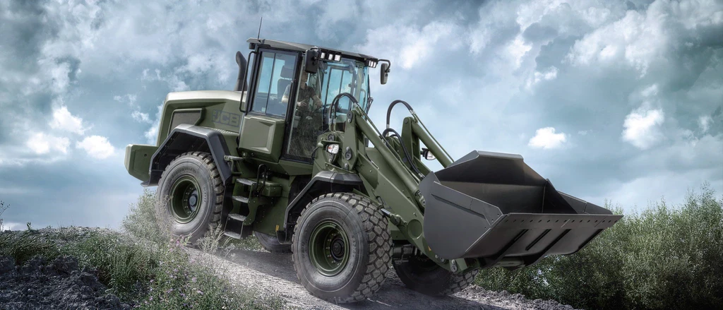 U.S. Marines Pick JCB's 437HT Militarized Wheel Loader for $205M Contract
