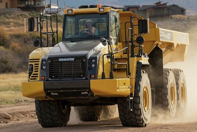 Komatsu's HM400-5