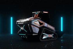 The fully electric autonomous loader can be engineered with a cab or no cab, wheels or tracks, configurable lift arms and more.