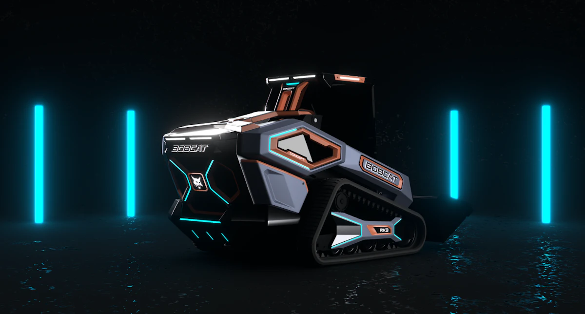 Bobcat Unveils "RogueX3" Autonomous, Electric Compact Loader (Videos)