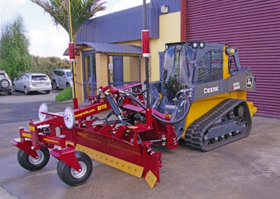 The SharpGrade GF110 grader blade attachment.