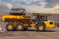Volvo completely redesigns its largest articulated dump truck, the A60.