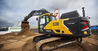 Volvo Ce Ec230 Electric Excavator